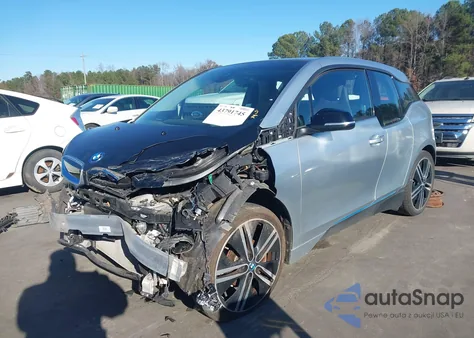2015 BMW I3 z USA, uszkodzony, nr VIN WBY1Z2C58FV555463